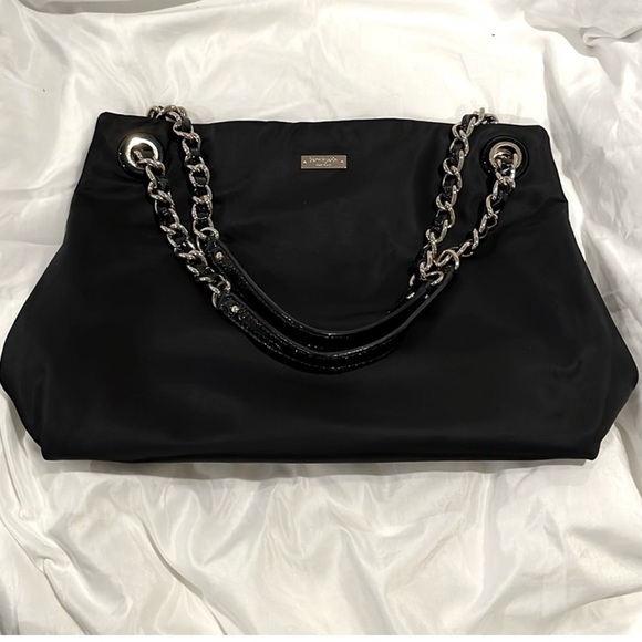 kate spade Handbags - Kate Spade Nylon Bag with Chain Straps